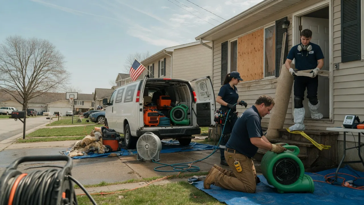 Water Damage Restoration in Holton, KS near me